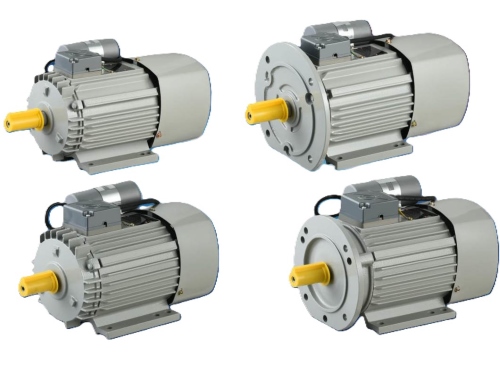 YY series capacitor start single phase induction motor